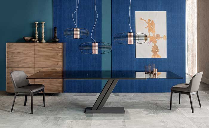 contemporary dining tables
